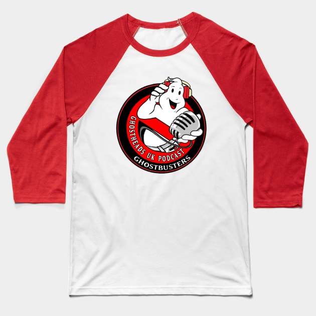 Ghostheads uk podcast logo Baseball T-Shirt by Sirjedijamie50101